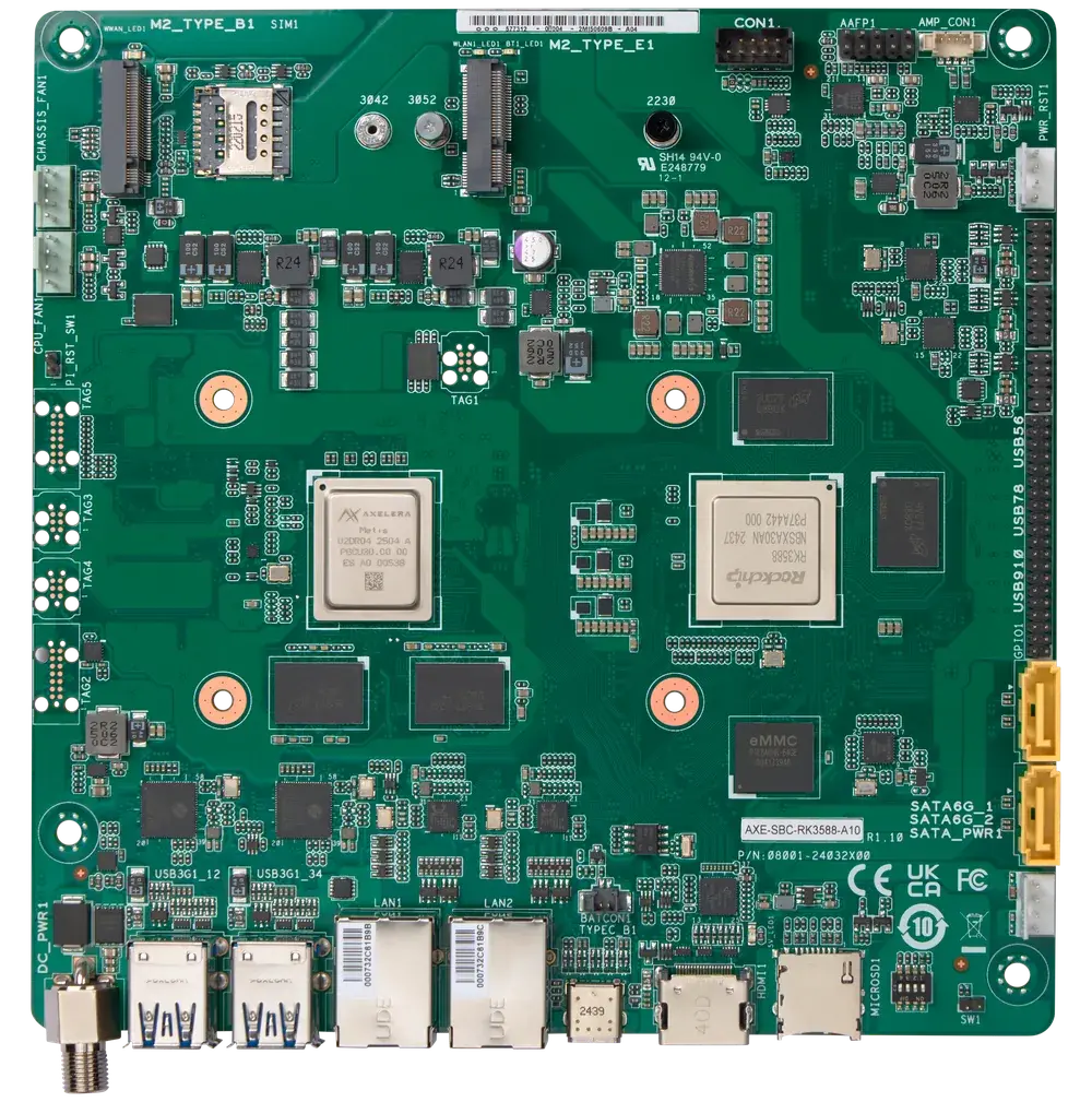 Axelera Embedded 111c compute board